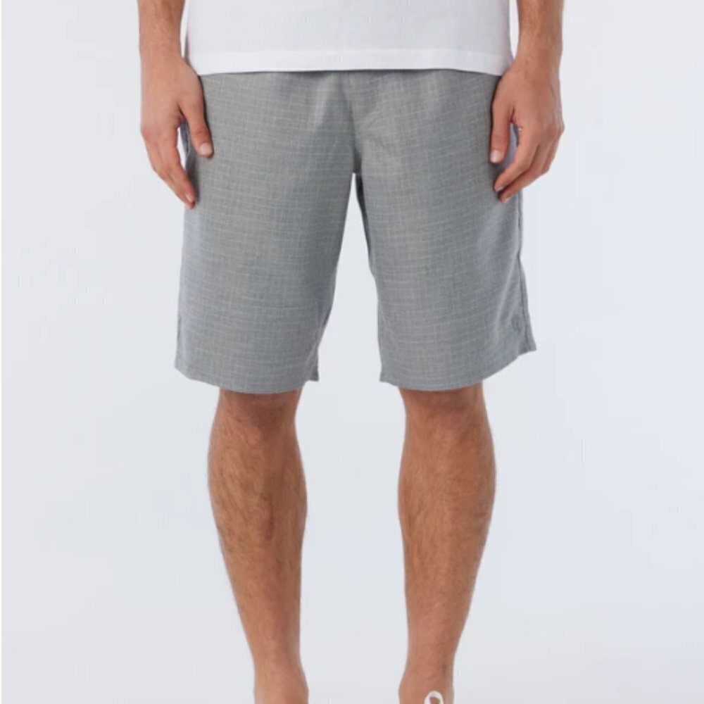 Hang Ten Men's Hybrid E-Waist Walk Actie shorts Grey, size XXL